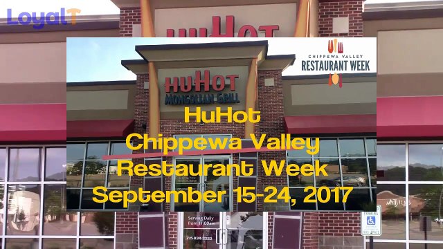 HuHot Mongolian Grill - Chippewa Valley Restaurant Week - Eau Claire WI - Sept 2017
