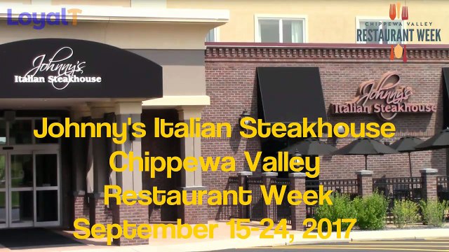 Johnnys Italian Steakhouse - Chippewa Valley Restaurant Week - Eau Claire WI - Sept 2017