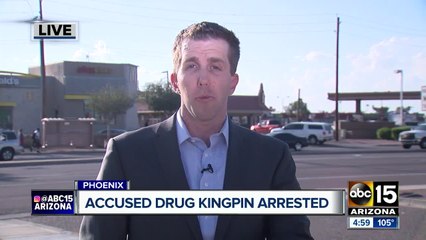 Man accused of running drug ring arrested in Phoenix
