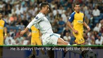 Ronaldo always gets the goals - Zidane