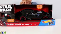 Hot Wheels RC Star Wars Darth Vader Car Unboxing/Playing With Ckn Toys Remote Control Toys