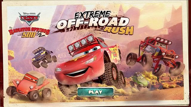 Cars Game Videos | Lightning McQueen Extreme Off Road Rush | Disney Cars Games