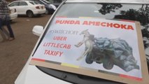 Taxistas de Kenia se manifiestan contra las bajas tarifas del servicio online