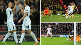 Tottenham 3-1 Borussia Dortmund Kane nets twice in win