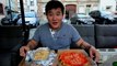 Pasta Alfredo + Pizza :: PUBLIC MUKBANG WITH BEN EP 30