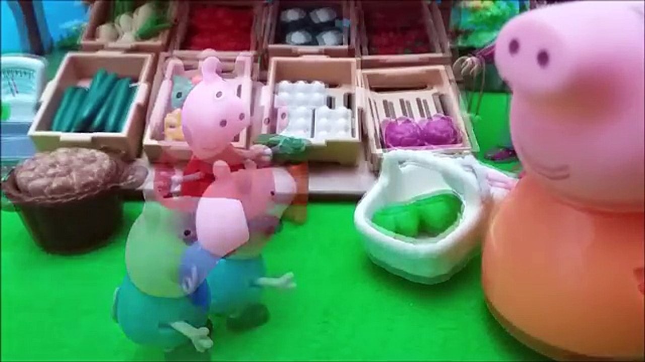 Du caca fr dans porc Peppa ❤ ❤ madame classe il y a gazelle | Peppa Pig jouets | Vidéos de jouets