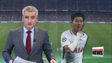 Tottenham's Son Heung-min scores his first goal of season in UEFA Champions League