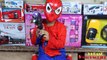 Gun BABY Unboxing 2 Toy Guns Spiderman Nerf Gun War Surprising Kids with Magic Gun Superheroes IRL