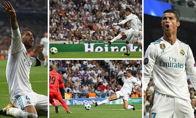 Real Madrid 3-0 Apoel Ronaldo and Ramos on target in win