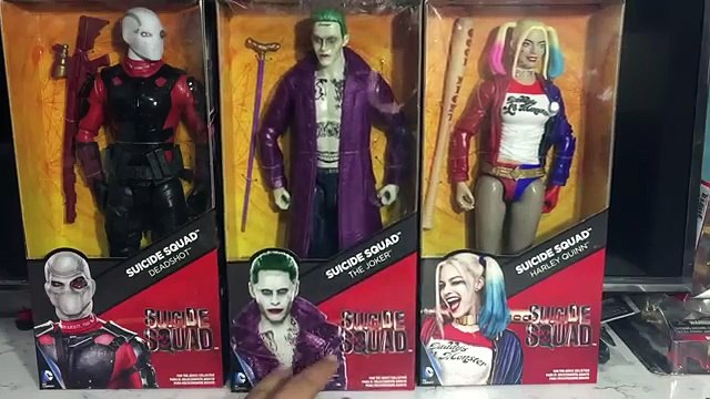 Harley Quinn y el Guasón, Escuadrón Suicida | Suicide Squad Joker muñecos  revision en espa - Dailymotion Video