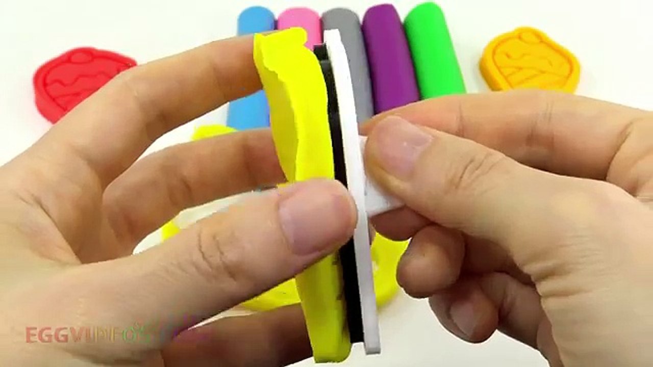 Learn Colors with Play Doh Ice Cream Peppa Pig Elephant Molds Fun & Creative for Kids EggV