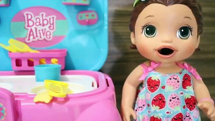 Como fazer Mousse de Limão de mentirinha SEM corante para Baby Alive Playtotoys Brasil