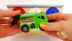TRIEUPHAM KIDS - Garbage Truck School Bus Tow Truck Vehicles for Kids and Garage Playset