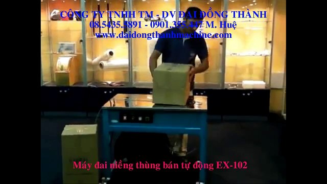 Máy đai bán tự động model EX-102