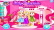 Princess Elsa Anna And Rapunzel Baby Room Decoration Video Game For Little Kids
