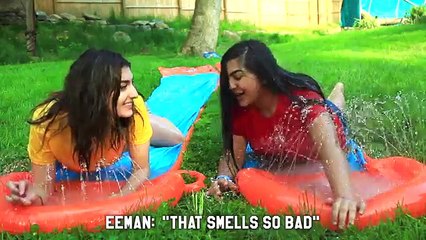 The GROSS SLIP N SLIDE CHALLENGE!