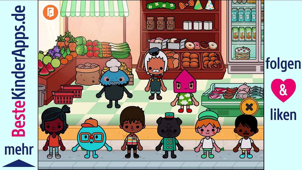 Toca Town App - Gameplay Demo
