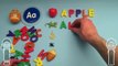 Kinder Surprise Egg Learn-A-Letter! Spelling Words that Start with the Letter A