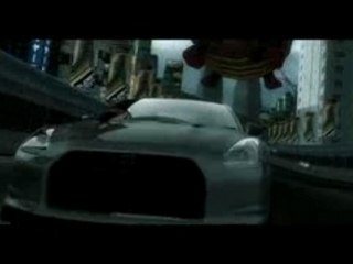 need for speed prostreet nissan gtr en course