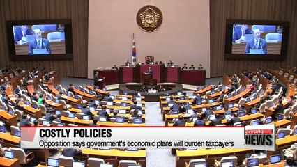 Descargar video: Rival lawmakers clash over government's economic agendas