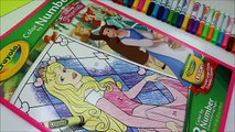 Par par couleur coloration géant nombre Princesse Ariel crayola disney pages wi