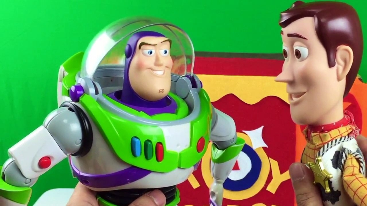 TALKING WOODY AND BUZZ LIGHTYEAR DOLLS | TOY STORY | DISNEY | BABIES AND KIDS TOYS REVIEW