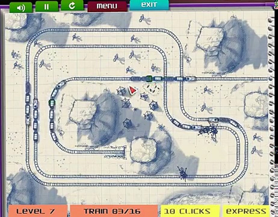 Paper Train Level Pack Walkthrough Level 0610 Vidéo Dailymotion