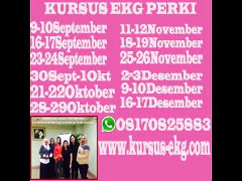 08170-825-883 Pelatihan EKG Kursus EKG Jadwal EKG