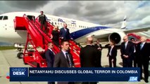 i24NEWS DESK | Netanyahu discusses global terror in Colombia | Thursday, September 14th 2017