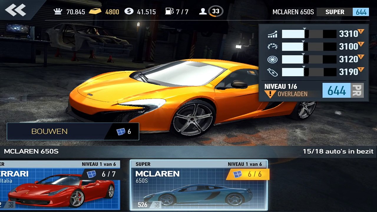 Need for Speed No Limits - Gameplay #31 - McLaren 650S - BEST CAR IN-GAME!