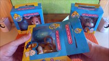 Zhu Zhu Pets 3 Gift Sets Surprise Eggs Toys Candy Hamster Toy Unboxing Huevos Sorpresa