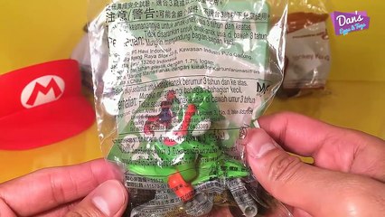 MARIO KART 8 McDONALDS HAPPY MEAL TOY SET - MARIO LUIGI YOSHI DONKEY KONG BOWSER