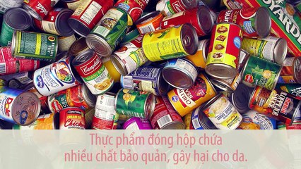 10 loại đồ ăn gây mụn