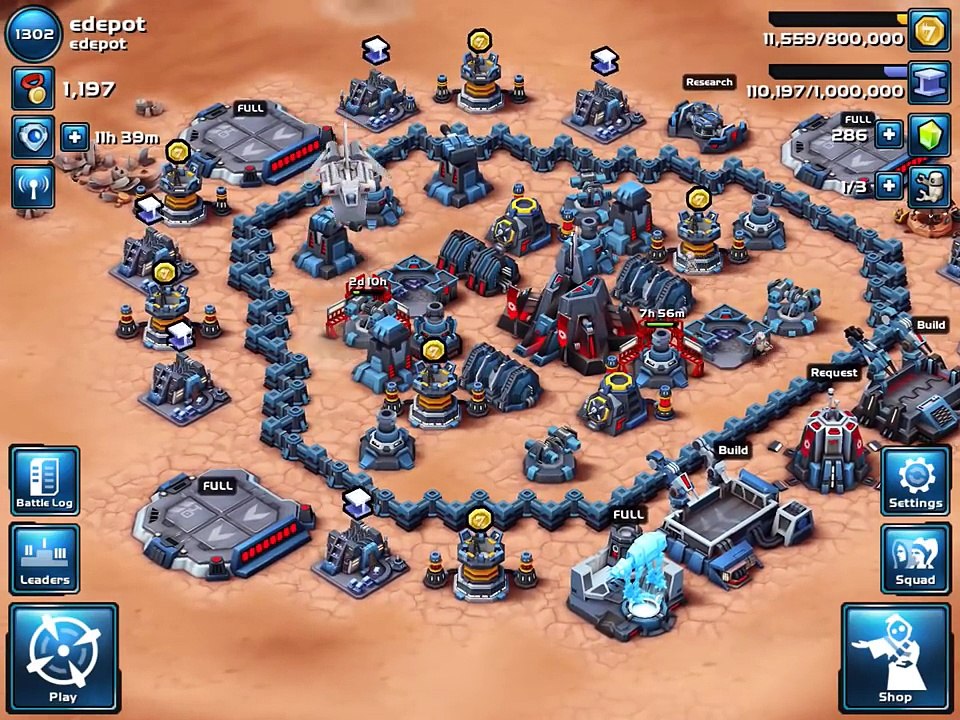 Star Wars Commander Strongest Lvl 7 Hq Base Attacked Video Dailymotion