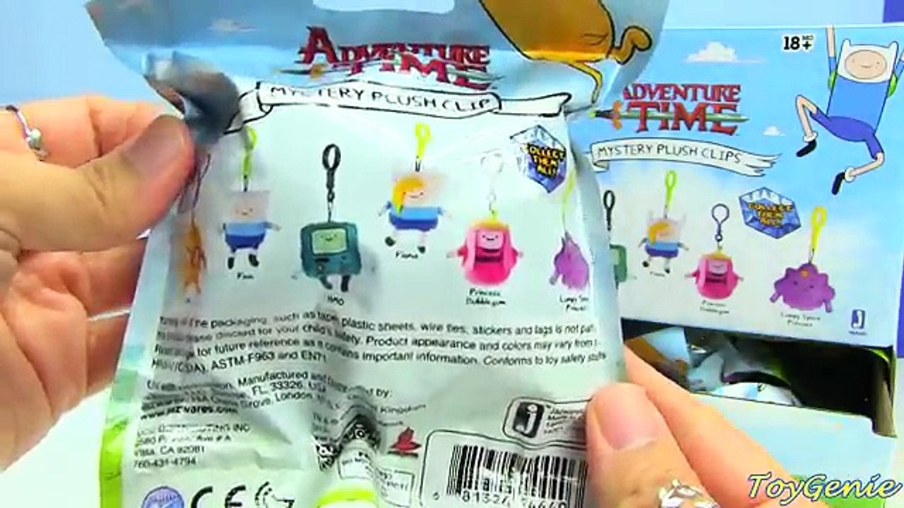 Adventure Time Surprise Mystery Plush Clips Blind Bags - So Cute and Fun -  Cartoon Network