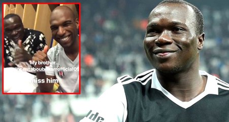 Porto'lu Aboubakar, Beşiktaş'ın Soyunma Odasında Sevindi