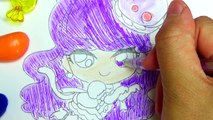 プリキュアアラモード❤ぬりえ❤️ミニミニキュートなネコちゃんキュアマカロンキッズ アニメ おもちゃ Kids Anime Toy
