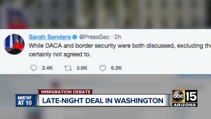 President Trump & Democrats reach DACA agreement