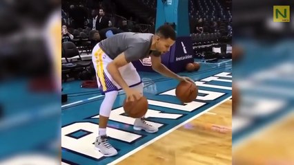 【惚れる..】ステフィン・カリーのハンドリング練習(NBAバスケ) | Stephen Curry handles drill