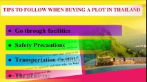 Tips to consider when buying that plot amidst the greens