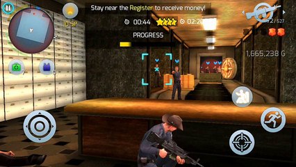 Gangstar Vegas iPhone Gameplay - Heist Bank /COP/