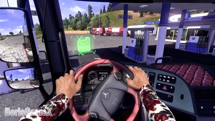 First Person ETS 2 Mod - AMUSING HANDS - Мод от Первого Лица - Забавные Руки