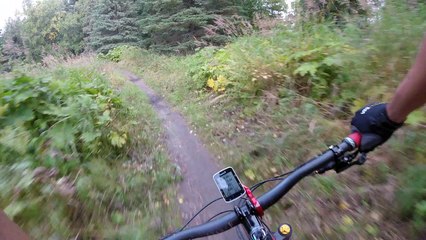 Surprise pendant une randonnée à VTT