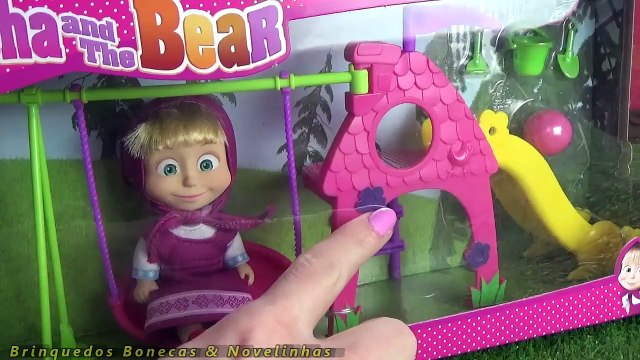 Masha e o Urso Boneca da Masha no Parque play doh Masha brinquedos Masha e o Urso em Portugues