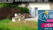 A vendre - Maison - JOUY LE MOUTIER (95280) - 6 pièces - 110m²