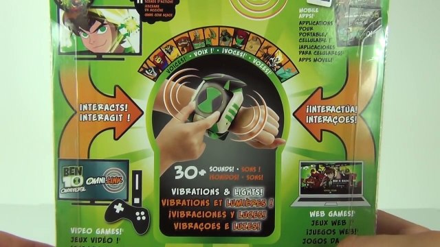 BEN 10 OMNIVERSE Omni-Link Omnitrix Watch Unboxing Video By Toy Review TV