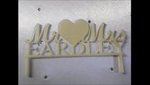 Personalised Cake Toppers for all occasions!