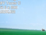 Konica Minolta High Capacity CMY Toner Cartridge Kit 3 x 8000 Yield A0DKJ32