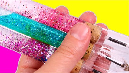 3 DIY Pen Decor Ideas: LIQUID PEN & PILL PEN