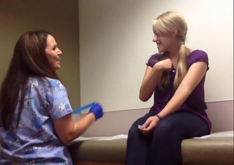 Getting my blood drawn